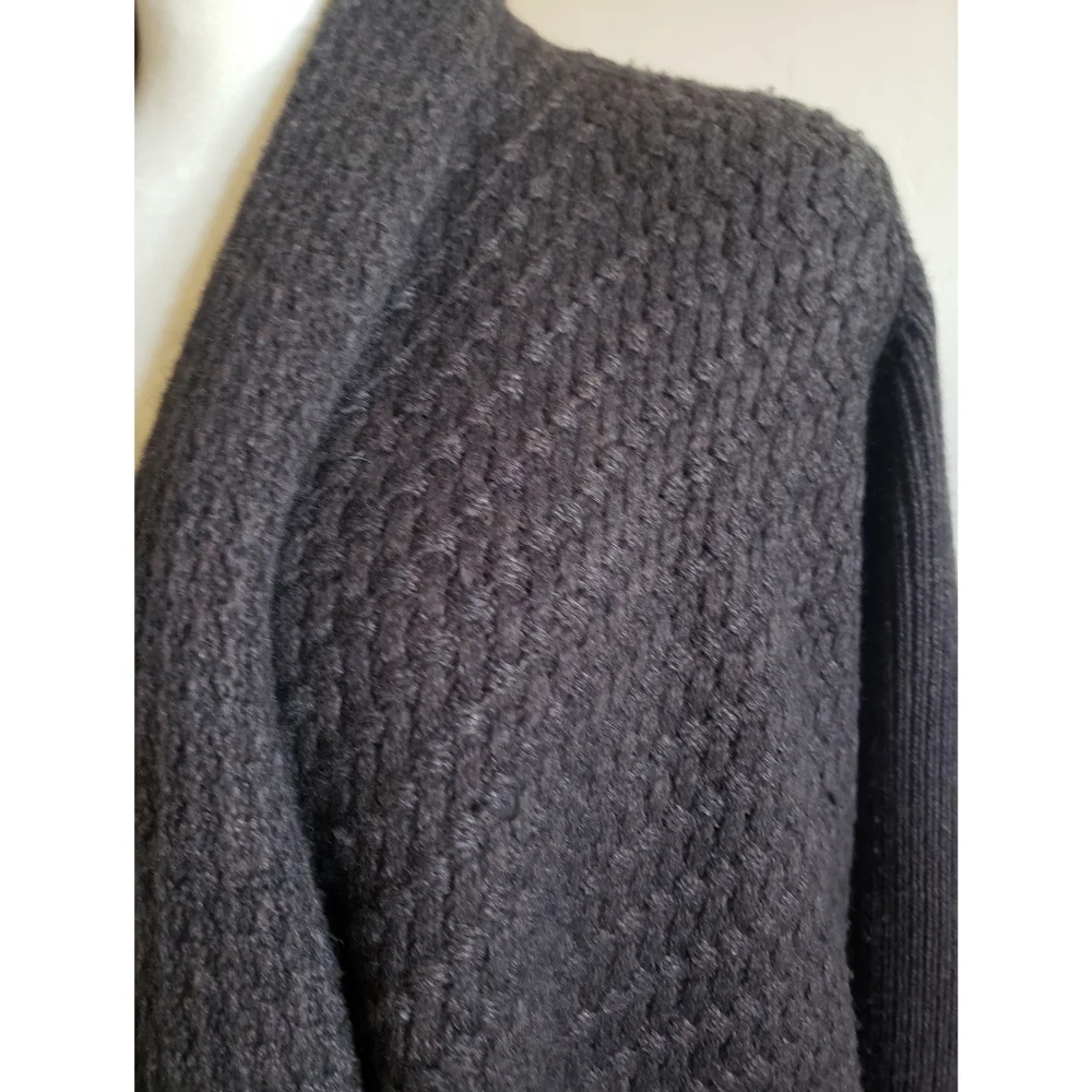 Mngorpt Olexy Cardigan Womens S Brown Cashmere Blend Warm Chunky Flowy Sweater